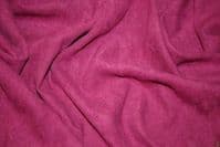 Faux Suede Suedette Fabric Material MAGENTA All Sizes Bulk Discounts